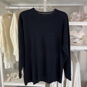 Industrial Exchange Men's size Large super soft crew neck sweater. office, #1735